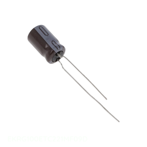 Condensateur Fabricant Channel CAP ALUM 220UF 20% 10V RADIAL TH Through Hole 220 uF EKRG100ETC221MF09D - Product Image 1