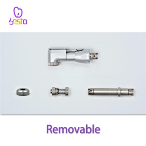 Kit de Pieza de Mano Quirúrgica de Alta Velocidad y Turbina de Aire de Baja Velocidad Dental de 4 Orificios BESTO con Paquete de Aluminio - Product Image 4