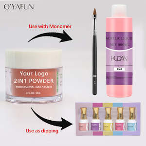 Polvo Acrílico para Uñas OYAFUN con Logotipo Personalizado para Marca, 2oz, Polvo Brillante de Secado Rápido y Fórmula de Súper Adhesión, Suministro al por Mayor - Product Image 2
