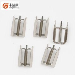 Contacto de Resorte en Forma de U Fengdakang de 25 mm, Niquelado, para Cargador, Enchufe de CA, Accesorio Electrónico - Product Image 1