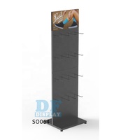 SO062 personnalisable meilleure vente boutique Offre Spéciale vente au détail fil métallique suspendues couches présentoir de chips présentoir de bonbons haribo