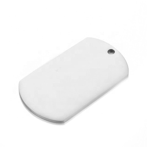 Yiwu aceon thép không gỉ 0.5 đến 3 mét độ dày trống nameplates tiêu chuẩn hình chữ nhật của nam giới ID nhóm thông tin đội <span class=keywords><strong>Dog</strong></span> <span class=keywords><strong>Tag</strong></span> - Product Image 6