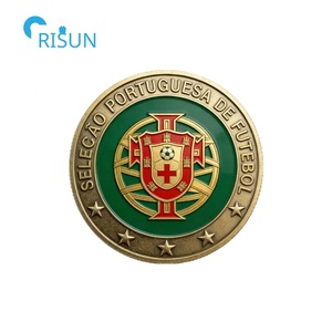 Souvenirs personnalisés du drapeau du Portugal, médailles des forces armées, médailles commémoratives, pièces de monnaie personnalisées du Portugal, pièces de monnaie de défi personnalisées - Product Image 3