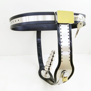 Pantalon de chasteté en métal pour femme, ceinture de chasteté anti-loup, bondage dissimulé, jouets sexuels pour couples - Product Image 5