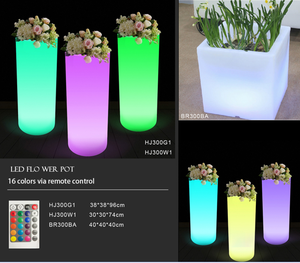Calidad garantizada Buen precio bajo Maceta grande de flores Led Maceta de jardín Lámpara LED - Product Image 3