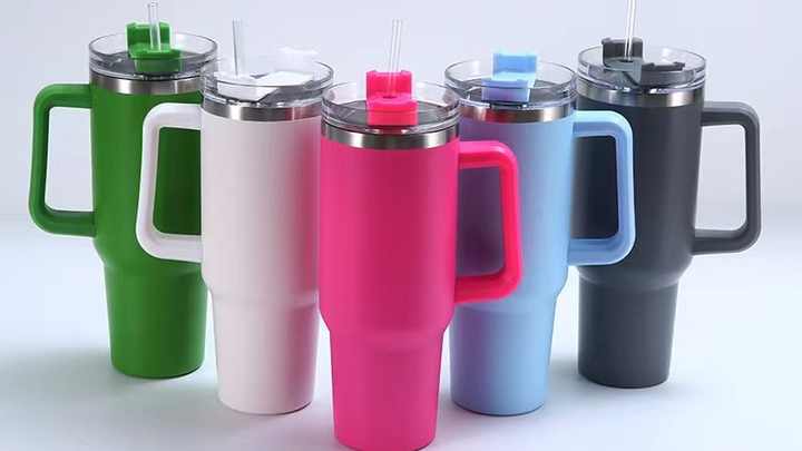 2025 Hot Sale Custom Logo 40oz Tumbler Cups 304 Stainless Steel Vacuum ...