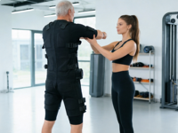 Traje EMS para el Envejecimiento Activo, Solución para el Mantenimiento Muscular para Entrenamiento en Gimnasios EMS y Miembros Mayores