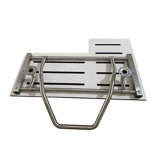 Siège de <span class=keywords><strong>douche</strong></span> en acier inoxydable robuste, support mural, salle de bain intérieure domestique, <span class=keywords><strong>fauteuil</strong></span> de <span class=keywords><strong>douche</strong></span> pliable pour personnes âgées - Product Image 6