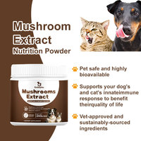 Poudre de Champignons Queue de Dinde pour Chiens – Complément Alimentaire pour la Santé Immunitaire, Respiratoire, Digestive et Cellulaire des Animaux de Compagnie