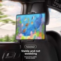 Support créatif pour téléphone et tablette à fixation rapide sur appuie-tête de siège arrière de voiture