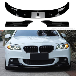 Car Front Bumper Lip Spoiler Diffuser Splitters Body Kit Aprons Cover Guard Trim for BMW 5 Series F10 F11 M Sport 2011-2017 - Product Image 1