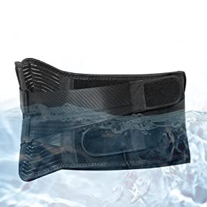 Ceinture de soutien lombaire en maille fine réglable de haute qualité, en polyester et coton, respirante, pour la rééducation et la correction de la posture - Product Image 3