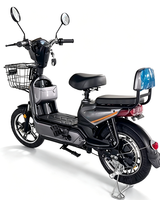 Vélo Électrique Adulte 2 Places 2026, Moteur Brushless Haute Vitesse 350W, Absorption des Chocs, Trottinette Électrique pour Trajets Quotidiens