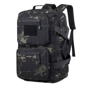 Sac à dos de voyage et de déplacement unisexe tendance, imperméable, motif camouflage, antivol, en polyester, pour la randonnée en montagne et la chasse - Product Image 2