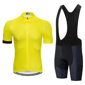 Personnalisez votre propre conception Vêtements de cyclisme Maillot de sport de cyclisme en plein air Chemises de cyclisme à manches courtes et cuissardes