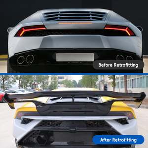 Panel Decorativo Trasero de Doble Capa de Fibra de Carbono para Automóviles 2017-2019, Nuevo, Compatible con Huracan LP580/610, 1 Año de Garantía - Product Image 2