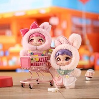 Porte-clés en peluche Feiya Viral Mignon - Poupée réaliste en peluche douce 11-30cm, idéal pour les fêtes et les cadeaux