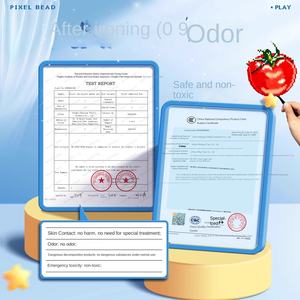 Набор для творчества и обучения из пластиковых бусин Perler и Hama для детей — развивающая игрушка для творчества и обучения с формами для бусин и досками для термофиксации - Product Image 5