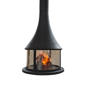 Support de plafond pour foyer suspendu, brûleur à <span class=keywords><strong>bois</strong></span> 360 °   Personnalisation de la couleur, petite commande - Product Image 3