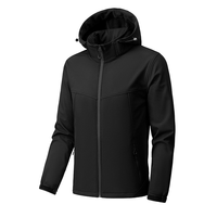 Veste de course d'hiver en toile fine pour hommes, personnalisable avec logo OEM, production en série, imperméable, respirante, coupe-vent, design réfléchissant