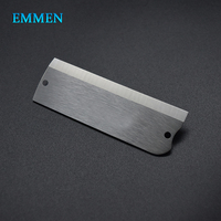 Couteau de coupe en acier inoxydable et acier blanc de forme personnalisée couteau alimentaire à dents longues lames industrielles