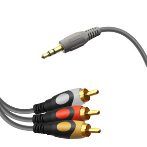 Auto-audio <span class=keywords><strong>RCA</strong></span>-kabel 3,5 mm naar <span class=keywords><strong>RCA</strong></span> AV-camcorder videokabel stereo audio <span class=keywords><strong>video</strong></span> 3,5 mm mannelijk naar 3RCA mannelijk kabel - Product Image 3