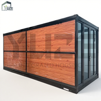 Dortoir préfabriqué durable personnalisé, hébergement rapide, logement d'urgence, maison conteneur