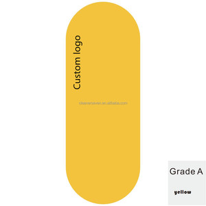 Eco-Friendly PU Yoga Mat Arched Oval Shape Non-Slip Durable <strong>Gymnastics</strong> Yoga Mats with Logo - Product Image 1