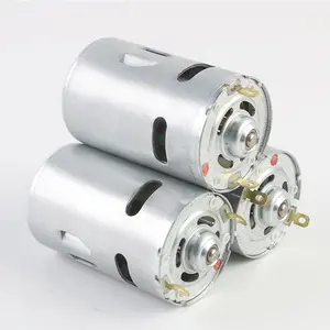 Mgelectric 775 Dc Motor yüksek hızlı 555 18000rpm titreşim motoru Mini Dc Motor elektrikli Fan için