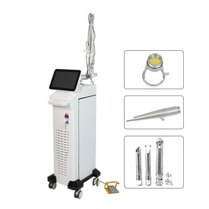 เครื่องเลเซอร์ CO2 แบบเศษส่วน 10600 นาโนเมตร สำหรับการฟื้นฟูผิวหน้า พร้อมหน้าจอสัมผัสและหัวเลเซอร์ปรับได้ - Product Image 4