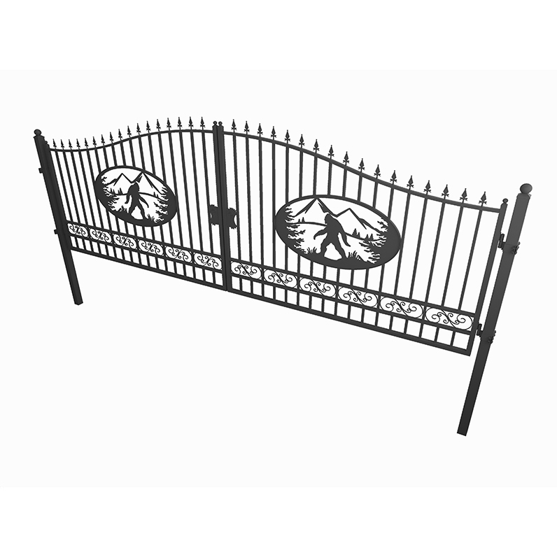 10ft iron gate