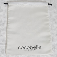 Pochette cadeau en satin de haute qualité, logo personnalisé imprimé, perruque, vêtements, produits de soin de la peau, cosmétiques, sac en satin de soie avec cordon de serrage