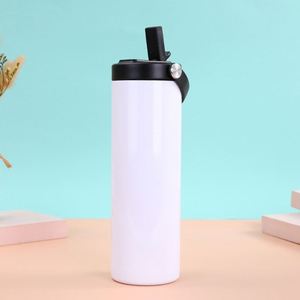 20oz Bulk Sublimation Blank Tumbler 304 Steel Leakproof Lid Outdoor Workout Thermal <b>Press</b> Mug - Product Image 2