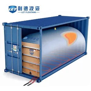 Bitumen Flexitank for liquid transportation in 20ft container