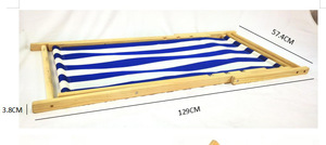 Chaise pliante en bois pour événements commerciaux, fêtes, extérieur, plage, pêche, <span class=keywords><strong>jardin</strong></span> – <span class=keywords><strong>Chaises</strong></span> <span class=keywords><strong>de</strong></span> terrasse promotionnelles en bois et toile - Product Image 3