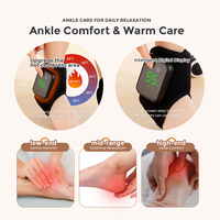 Masajeador Inalámbrico Recargable para Pies y Tobillos YIJIAN con Vibración Multimodo y 3 Niveles de Presión