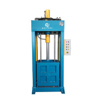 Presse à balles hydraulique verticale en gros d'usine presse à balles de coton presse à balles pour vêtements d'occasion avec prix de gros