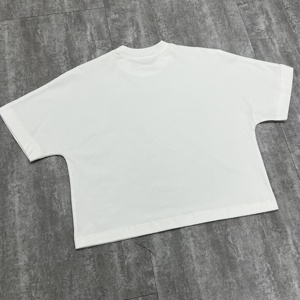 เสื้อยืดสตรีทแวร์คุณภาพสูงแบบยูนิเซ็กซ์ พิมพ์ลายมุก ผ้าคอตตอนหนานุ่ม ดีไซน์เนอร์ เสื้อยืดคอกลมทรงโอเวอร์ไซส์ ทรงบ็อกซี่  รับสั่งทำ - Product Image 2