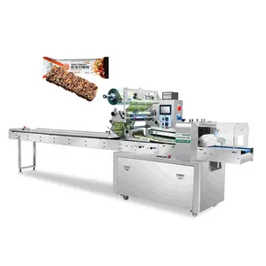 Flow pillow keropok lekor automatic confectionery packaging machine for confectionery