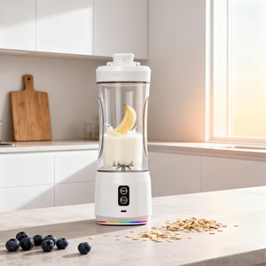 NOUVEAU Mixeur-<span class=keywords><strong>Blender</strong></span> Rechargeable Haute Puissance, Machine à Milkshake, Mixeur Portable, Gobelet Électrique pour Smoothies et <span class=keywords><strong>Shaker</strong></span> à Protéines - Product Image 1