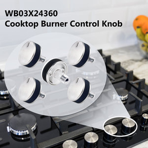 ปุ่มหมุนเตาแก๊ส สแตนเลส 5 ชิ้น ชุดอะไหล่เตาแบบเสียบ ทนทาน - Product Image 4