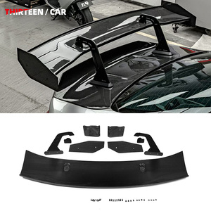 สปอยเลอร์หลังคาร์บอนไฟเบอร์แบบแห้ง สำหรับ BMW M2 M3 M4 G80G82G87 ซีรีส์ 2345 ปีกหลังทรงคอหงส์แบบสากล - Product Image 1