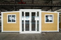 Maison conteneur mobile extensible de qualité garantie, villa modulaire préfabriquée, usage hôtelier, entrepôt, design moderne 1