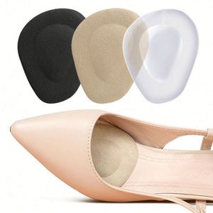 Chaussures à talons hauts pour femmes, taille unique, avec coussinet en gel respirant pour l'avant-pied, épaissi, antidérapant, massage doux, transparent, pour le sport et les loisirs - Product Image 1