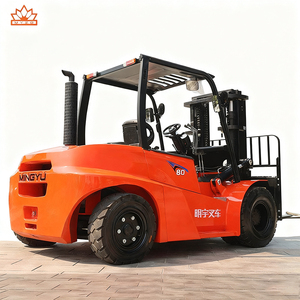 เครื่องยกจัดการวัสดุก่อสร้าง8Ton รถยกโครงรถยกดีเซลแบบเสริม - Product Image 5