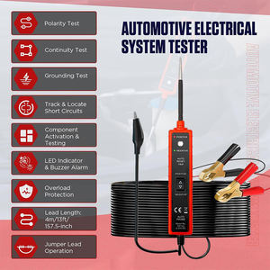 6-24V Auto Stromkreis Diagnose werkzeug LED-Leuchten 13Ft Test leitung Elektrisches System <span class=keywords><strong>Tester</strong></span> Fahrzeug werkzeuge - Product Image 2
