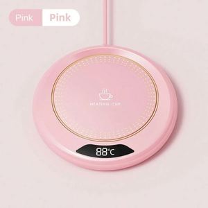 แผ่นรองแก้วอุ่นร้อนอัจฉริยะแบบ USB รักษาอุณหภูมิคงที่ เป็นมิตรกับสิ่งแวดล้อม ปรับอุณหภูมิได้ 3 ระดับ สำหรับนม ชา น้ำ ใช้กับแก้วโลหะ เหมาะสำหรับใช้ในบ้าน - Product Image 3