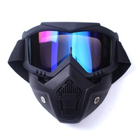 Lunettes de sécurité colorées coupe-vent pour sports d'hiver, moto et ski, pour l'extérieur