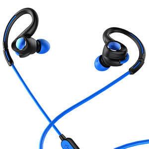 Earphone <span class=keywords><strong>Bluetooth</strong></span> Stereo Desain Baru dengan Baterai Ganda, <span class=keywords><strong>Headset</strong></span> <span class=keywords><strong>Neckband</strong></span> In-Ear dengan Mikrofon - Product Image 4