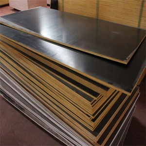 Pannello in compensato con rivestimento in melamina 1220*2440 1250*2500, impiallacciato in legno duro di pioppo per casseforme in calcestruzzo per edilizia 12MM 15MM 18MM E0 - Product Image 3
